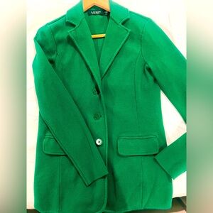 Kelly green Medium ( Brand new without tags) Lauren Ralph Lauren blazer.